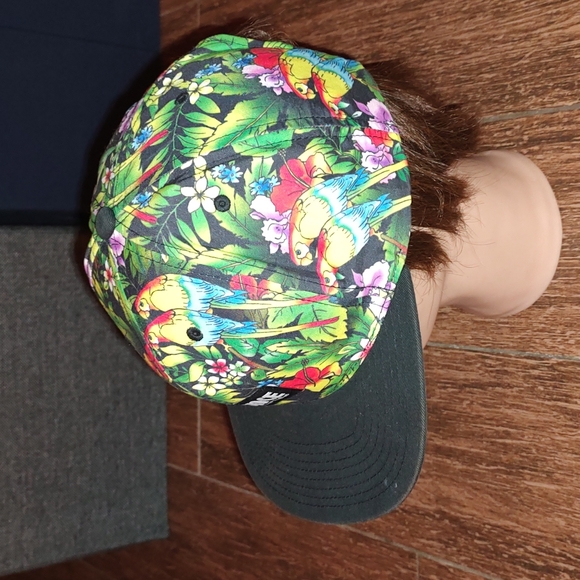 Yea.Nice Parrots Multicolor Adjustable Snapback Hat Cap OS - Picture 4 of 9